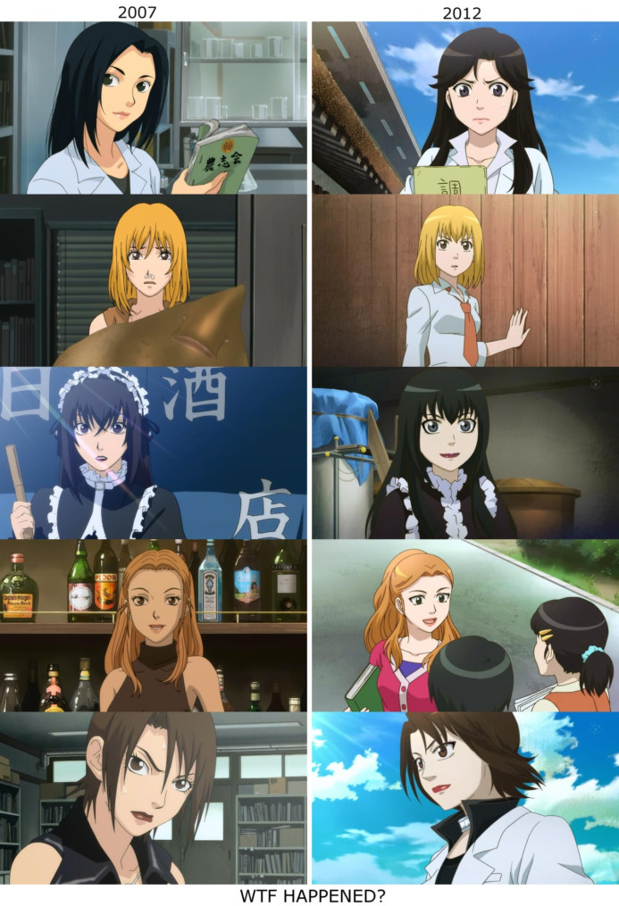 why did they change character designers?